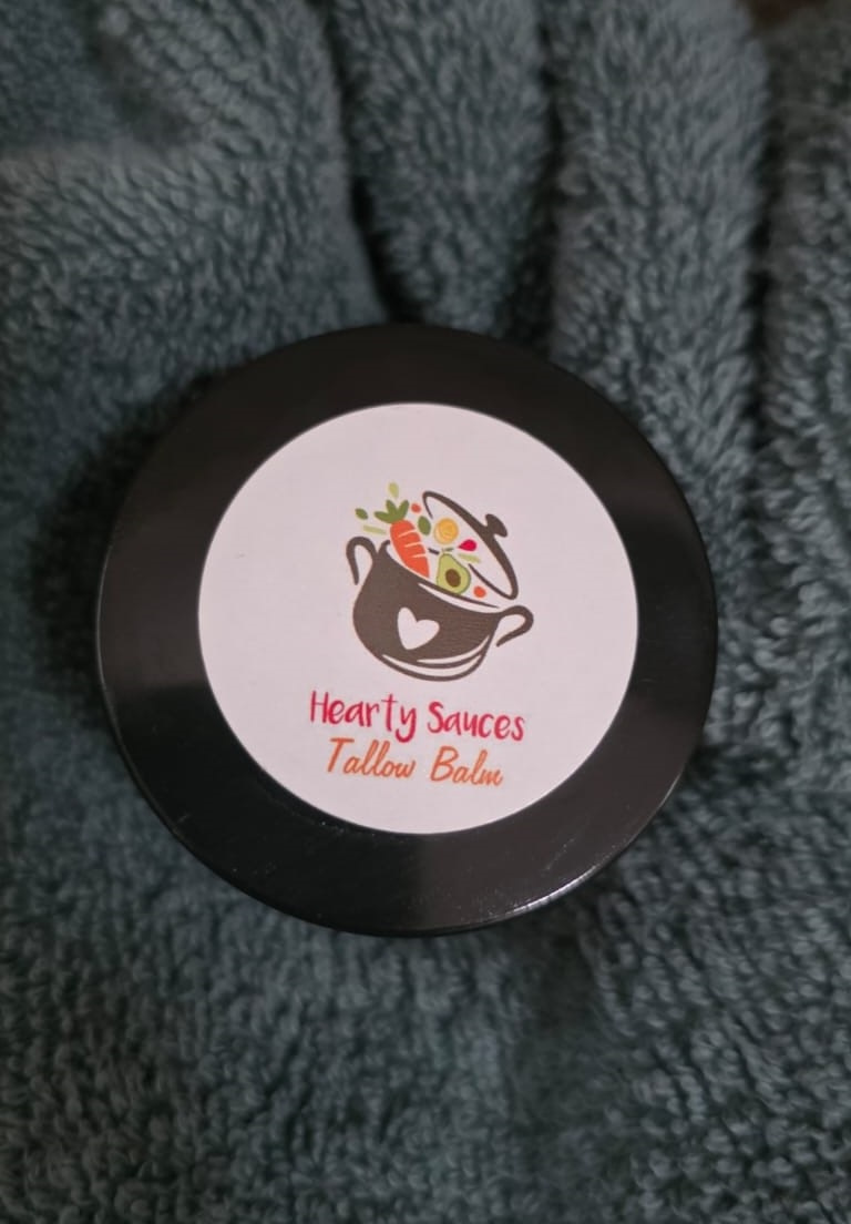Skin Sauce by Hearty Sauces (2 oz | Handcrafted Beef Tallow Balm)